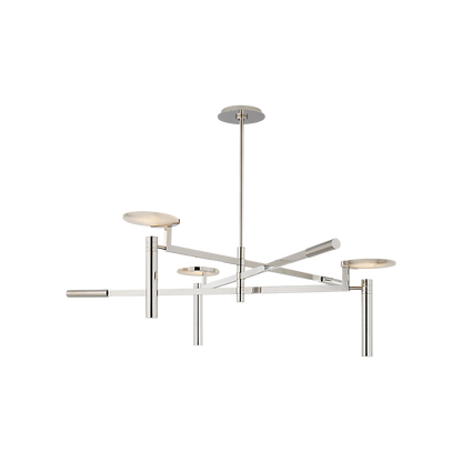Melange Grand Suspended Disc Pendant Chandelier