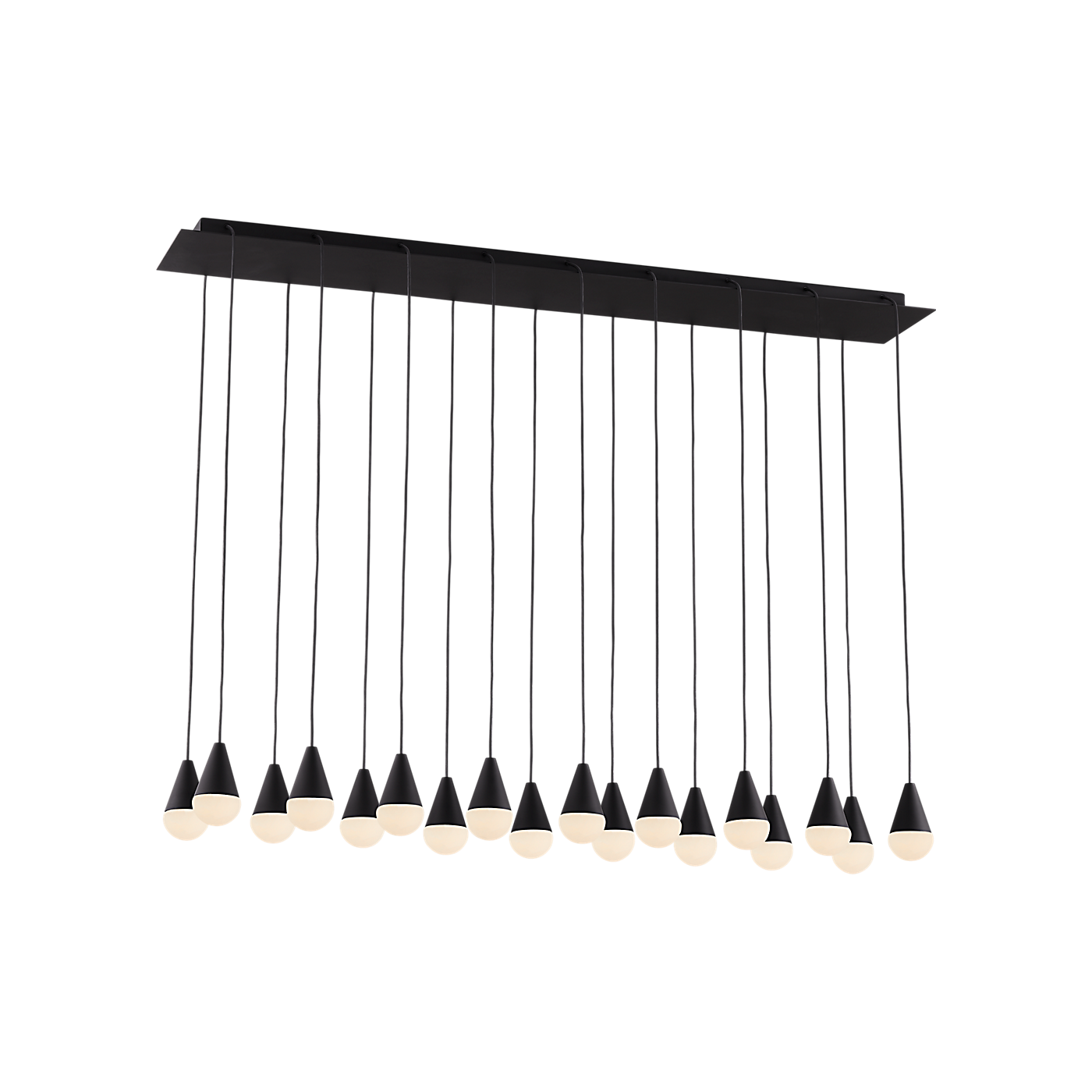 Cupola Alabaster 18-Light Pendant Chandelier