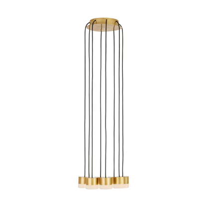 Gable Alabaster 8-Light Pendant Chandelier