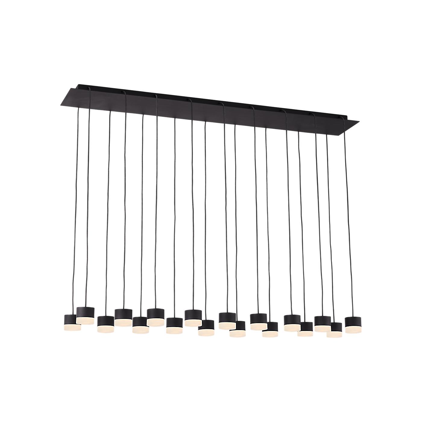 Gable Alabaster 18-Light Pendant Chandelier