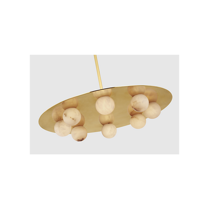 Pertica 24" Eight‑Light Pendant Chandelier