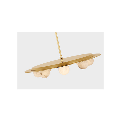 Pertica 24" Eight‑Light Pendant Chandelier