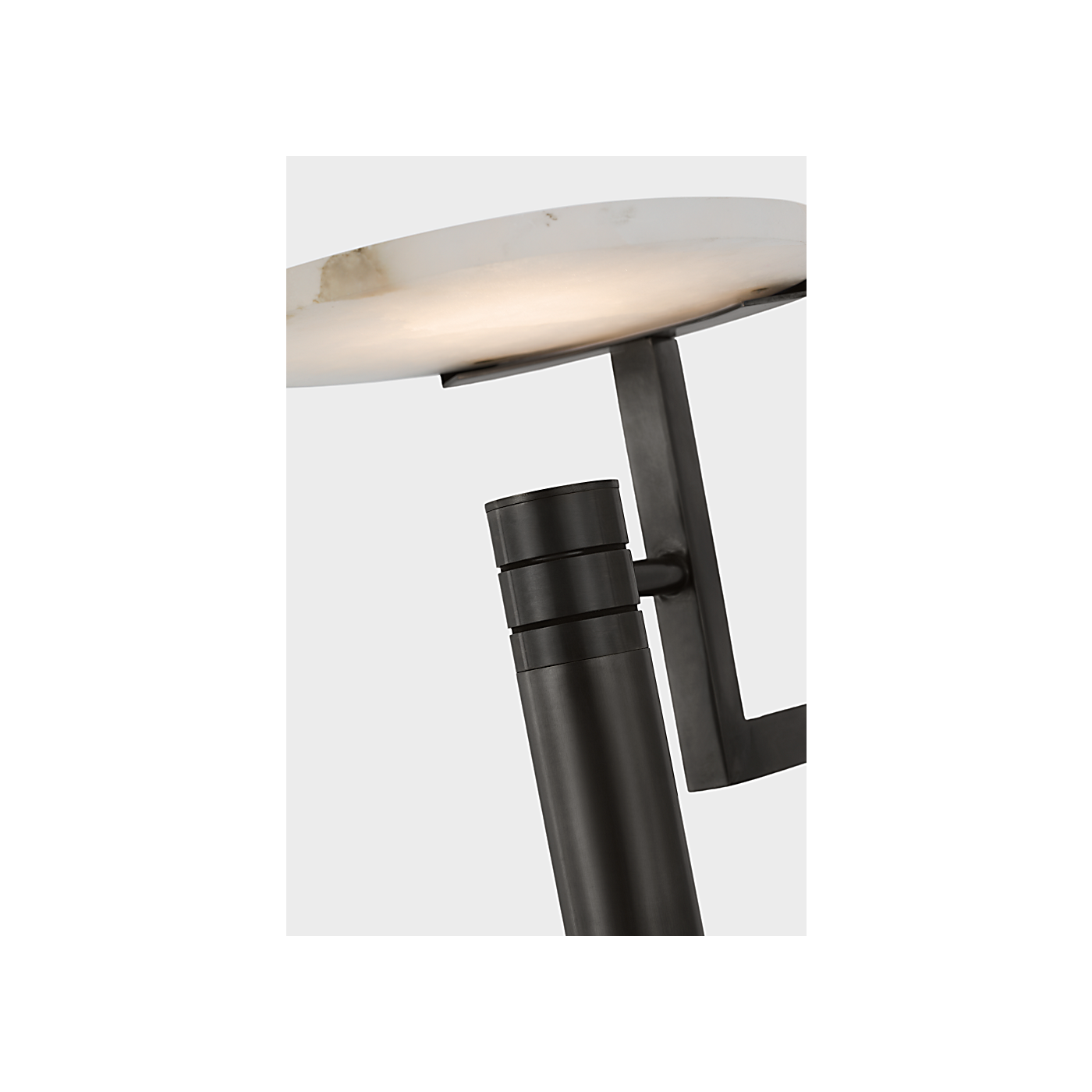 Melange Oversized Suspended Disc Linear Pendant Chandelier