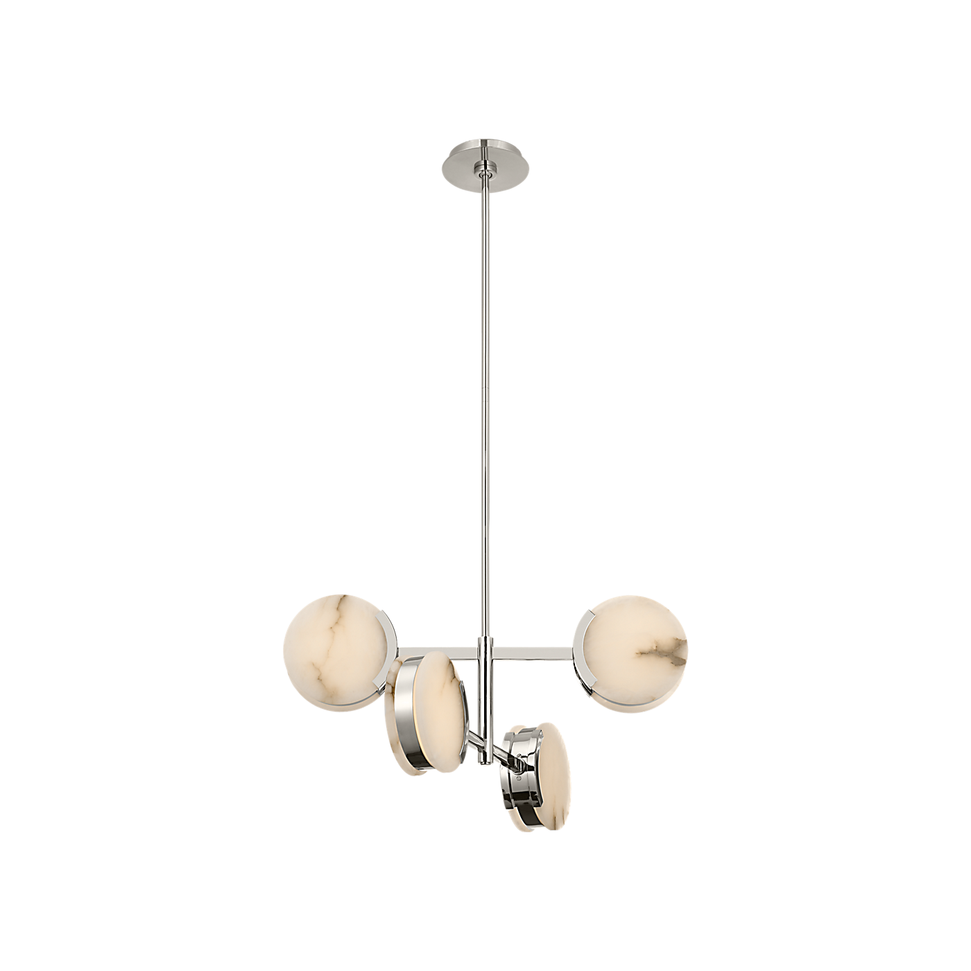 Melange 25" Adjustable Semi-Flush Mount Light Fixture