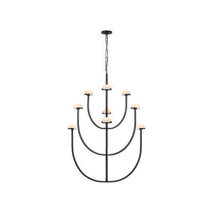 Pedra Oversized Triple-Tier Chandelier