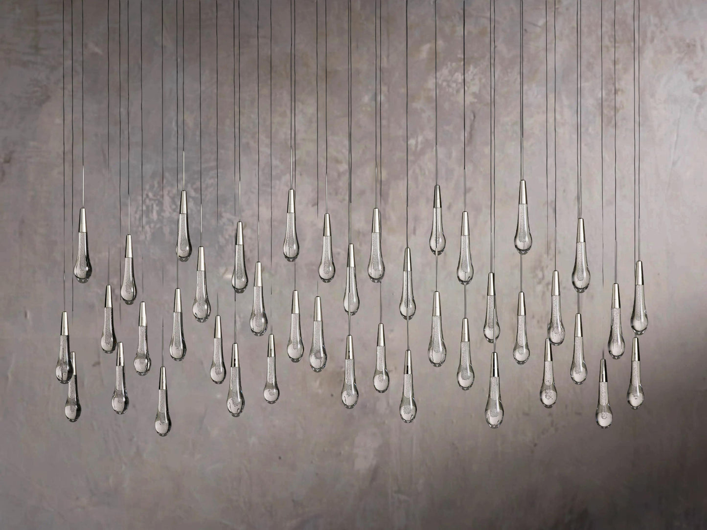 Single Linear Hanging Pendant Light