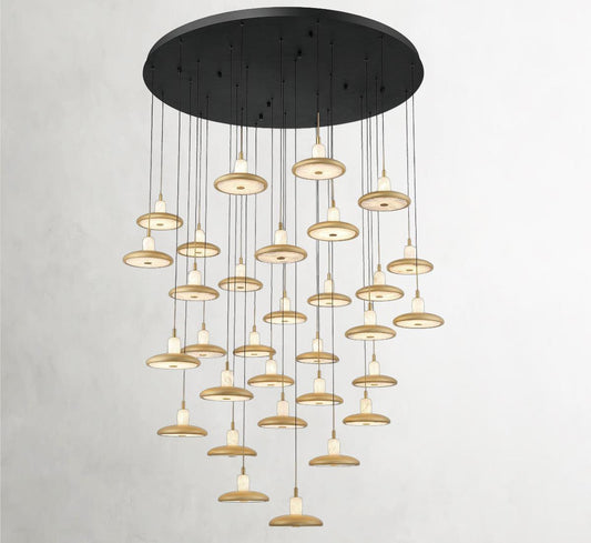 Mantova LED Pendant Light in Matte Black