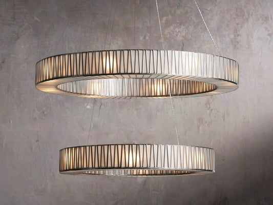 Jeunet 2-Tier Round Pendant Light Fixture