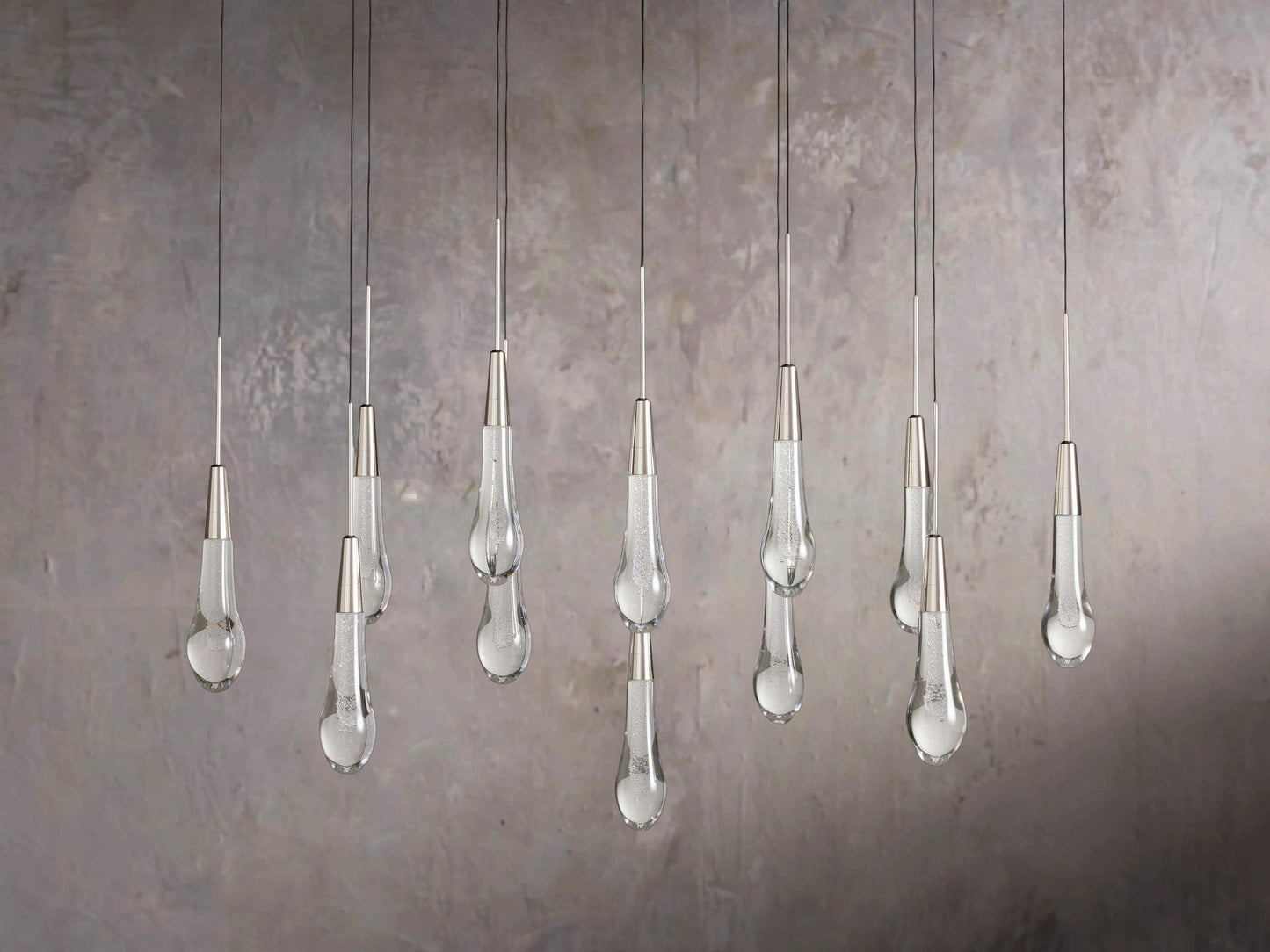 Single Linear Hanging Pendant Light