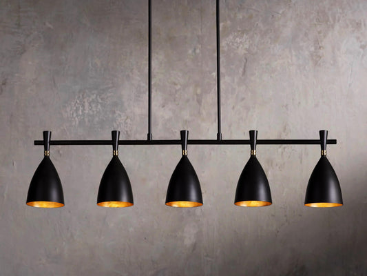 Jacarra Linear Geometric Hanging Lamp